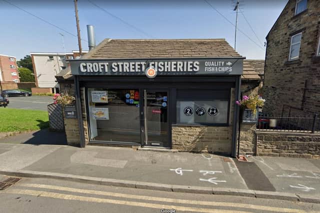 Croft Street were joined in the top 50 by four other Yorkshire chippies. Picture: Google.