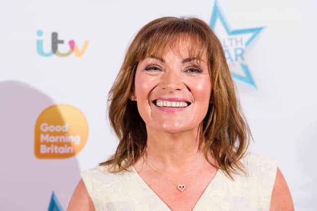 A gift sent by a film production company to Lorraine Kelly sparked a security alert at ITV. Picture: Jeff Spicer/Getty Images