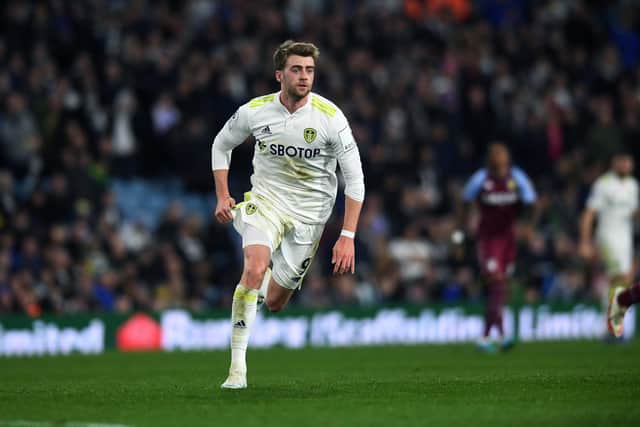 BIG BOOST: Patrick Bamford, above, is now back in action for Leeds United and that could be so important in the club's Premier League survival bid, the forward pictured during his comeback against Aston Villa this week. Picture by Jonathan Gawthorpe.