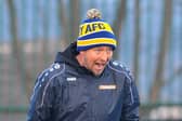 Guiseley joint manager Russ O'Neill. Picture: Steve Riding.