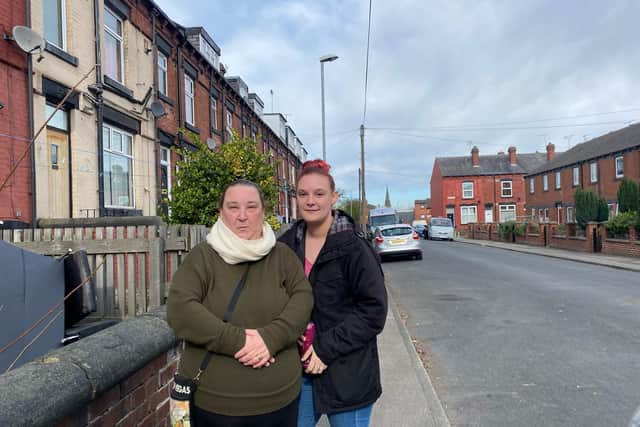 Joanne Rankine, 52, and her daughter Rachel, 28, live on neighbouring Arthington View. Picture: JPI Media.
