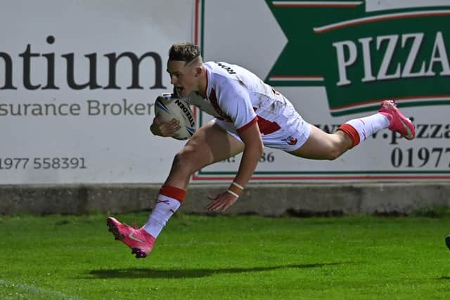 Our jurors would like to see Jack Broadbent in the Leeds Rhinos strating line-up. Picture: Bruce Rollinson.