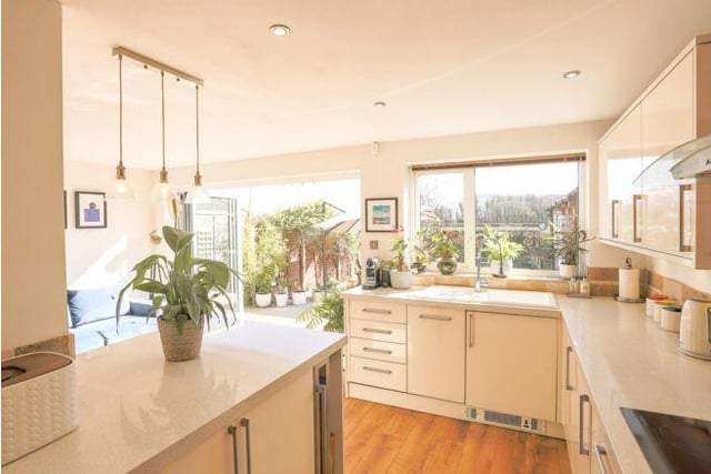 Downstairs, the current owners have modernised the kitchen and transformed it into a warm and inviting living space.