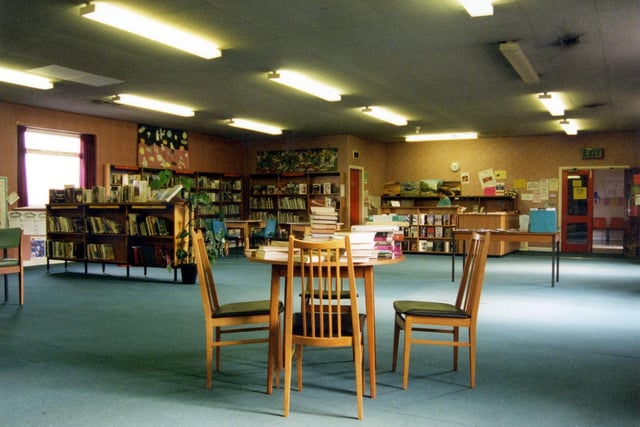 Inside Eastleigh Branch Library on Eastleigh Drive. It has since closed and replaced by a newly built library at 213a Bradford Road, next to the health centre, known as Ardsley and Tingley Library.
