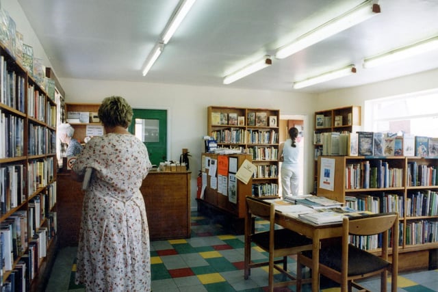 Inside Methley Branch Library on Savile Road.