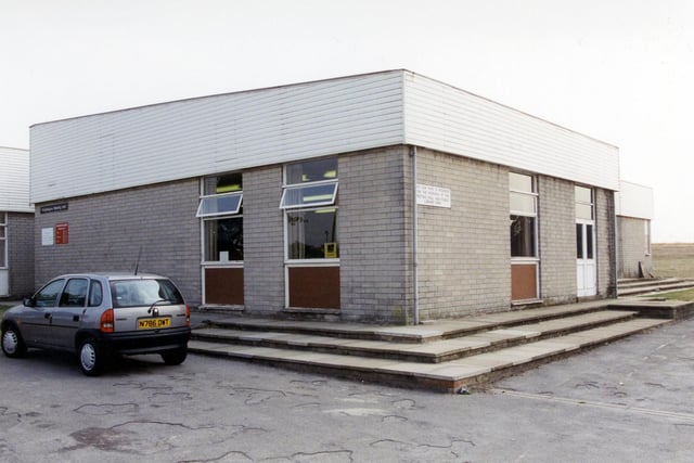 Drighlington Meeting Room and Public Library on Moorland Road. The library opened in this building in 1975 following the closure of the old branch library on Wakefield Road.