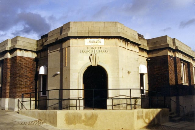 Hunslet Branch Library on Waterloo Road which opened in 1931.