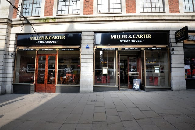 A Miller and Carter, Leeds Light reviewer said: "First time visiting Miller & Carter and we were not disappointed. Had the most gorgeous steaks and the beef dripping sauce was something else."