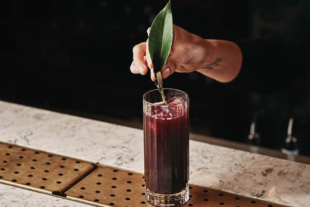 The Beet Goes On cocktail at Farrands. Photos courtesy of Crop 45 content agency.