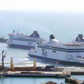 P&O Ferries has suspended sailings ahead of a “major announcement”. PA.