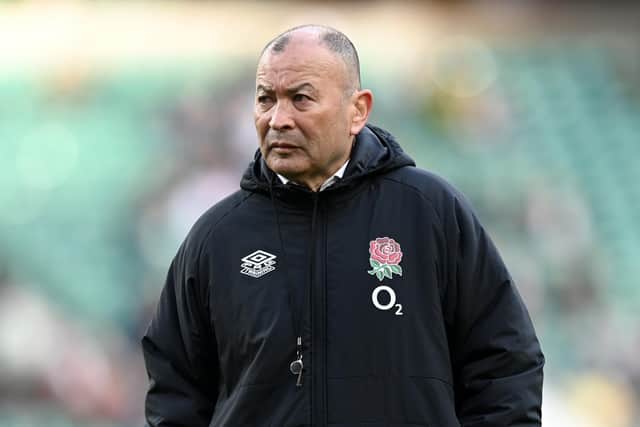 Eddie Jones, head coach of England. (Photo by Shaun Botterill/Getty Images)