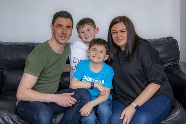 Ryly Dabil-Haigh was diagnosed with Type 1 Diabetes in December 2019, aged just five. Picture: Tony Johnson.