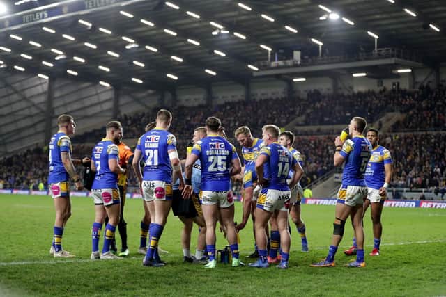 Rhinos need a collective approach after last week's disappointment says coach Richard Agar. Picture by Richard Sellers/PA.