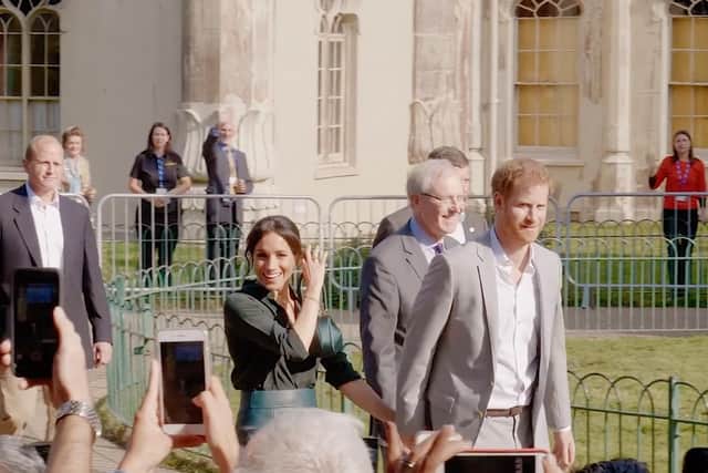 Prince Harry and Meghan Markle are among the world's most talked about couples. Picture: Latest TV