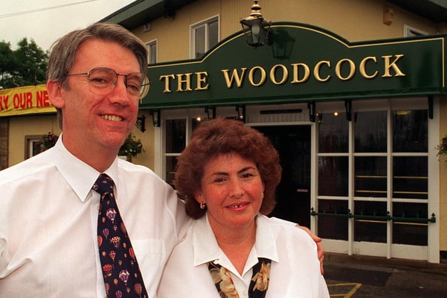 Do you remember Terence and Christine Mudd? They ran The Woodcock pub. Thye are pictured in June 1997.