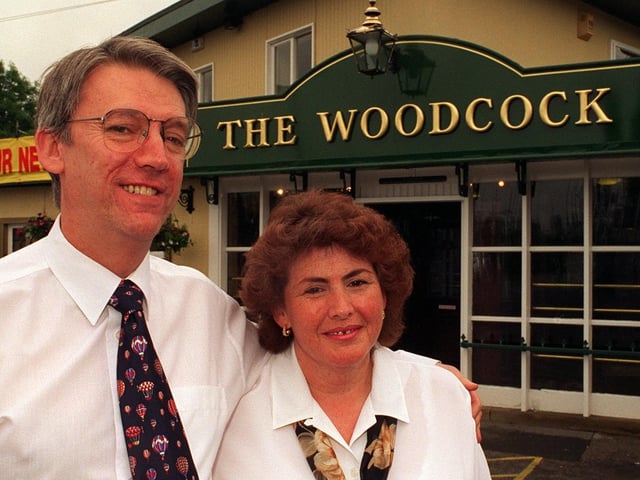 Do you remember Terence and Christine Mudd? They ran The Woodcock pub. They are pictured in June 1997.