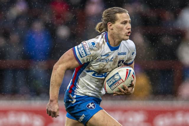 Wakefield Trinity's Jacob Miller is back in contention to face Warrington.  Picture: Tony Johnson.
