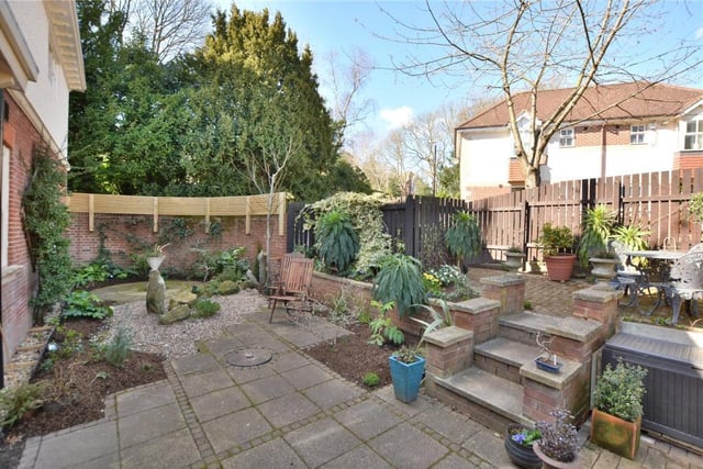 Outside, there is a pretty enclosed courtyard garden which has been attractively landscaped by the current owners.