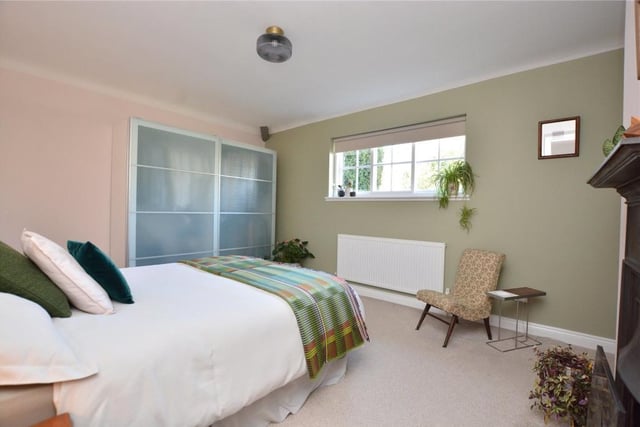 Also on the ground floor is a guest double bedroom with a 'Jack and Jill' style shower room.