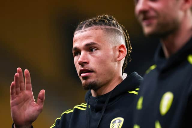 Leeds United midfielder Kalvin Phillips. Pic: Marc Atkins.