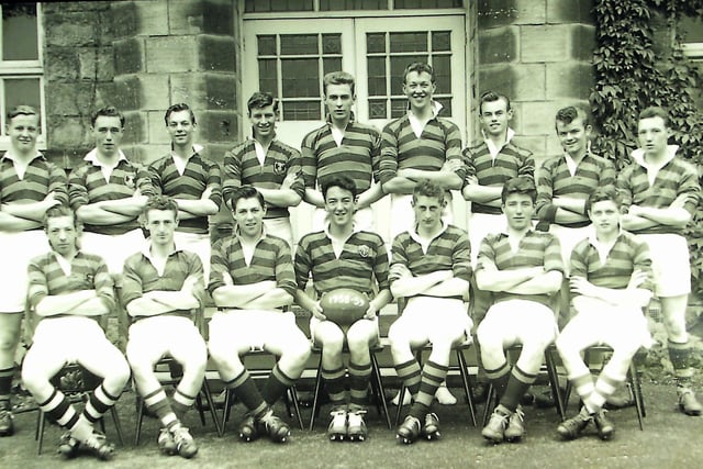 Prince Henry's rugby team from the 1958/59 from the season.