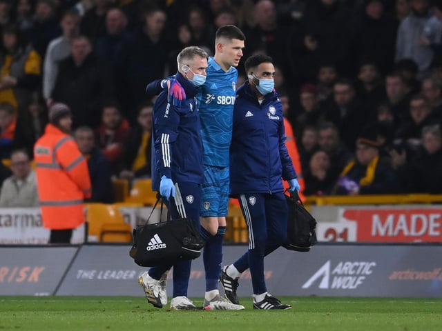 The man who hadn't missed a Premier League minute all season went off with hip pain after the challenge from Raul Jimenez at Wolves.