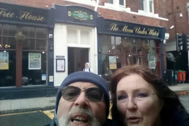 The couple have travelled the length and breadth of Britain in search of pints