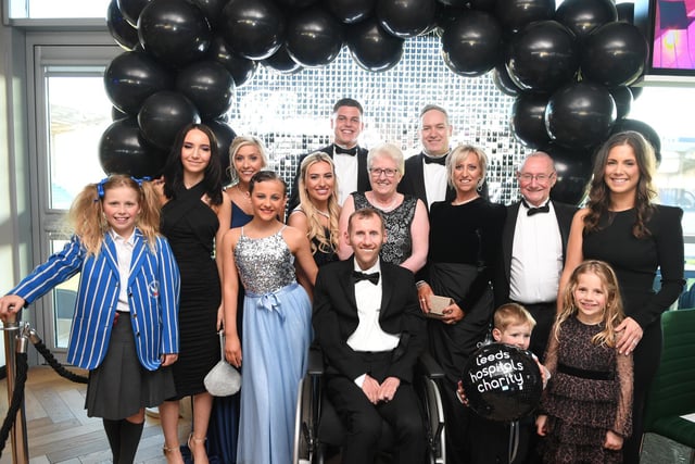 Celebrities danced the night away at the event, which took place at Headingley Stadium on Saturday March 19. Picture: Gerard Binks.
