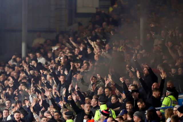 CROWD ISSUES - Newcastle United fans reported a distressing experience of over-crowding and a delayed entry to the Leeds United game at Elland Road. Pic: Getty