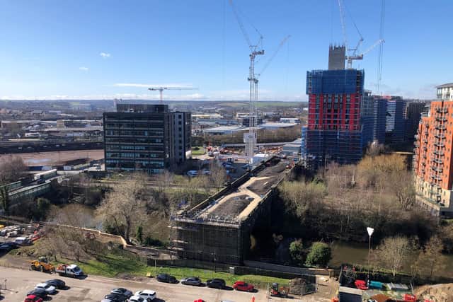 A project at Wellington Place in the west end of Leeds will see access returned to the historic Monk Bridge viaduct for the first time in 40 years.