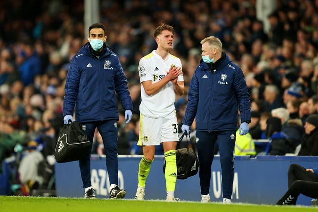 Needed a minor op on his knee injury picked up at Everton but Leeds hope to have him back in training this week. Has missed seven games since the injury.