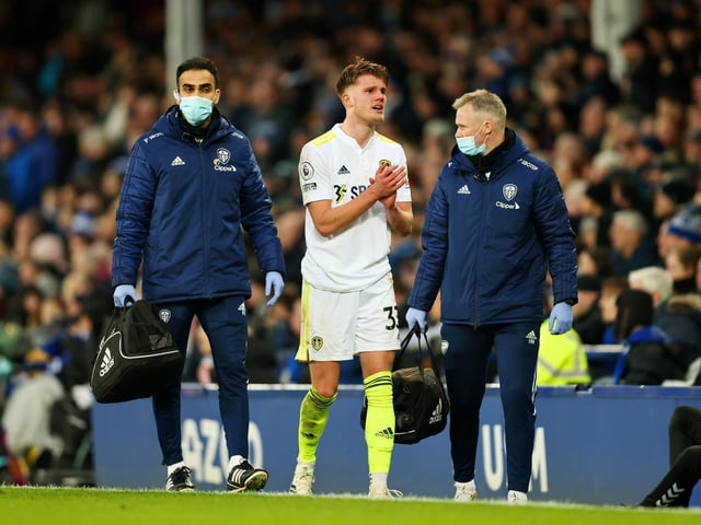 Needed a minor op on his knee injury picked up at Everton but Leeds hope to have him back in training this week. Has missed seven games since the injury.