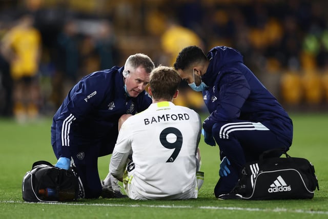 A torrid season. The ankle injury at Newcastle, hamstring damaged in celebrations against Brentford, quad issue and foot problem have amounted to 20 games out. He limped off at Wolves in the latest set-back.