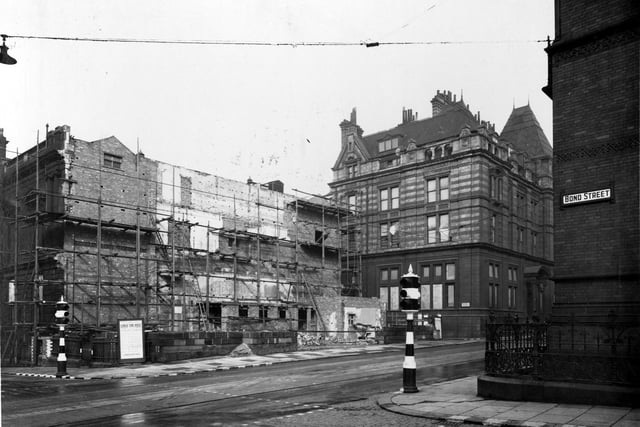 A museum on Park Row in the city centre following air raid damage in March 1941 which destroyed the front as well as many exhibits. The museum reopened with a concrete rendering and included a miniature coal mine.