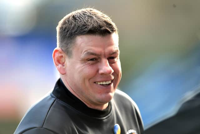 Head coach Lee Radford whose Castleford Tigers side face Leds Rhinos in the Challenge Cup this weekend. Picture: Bruce Rollinson.