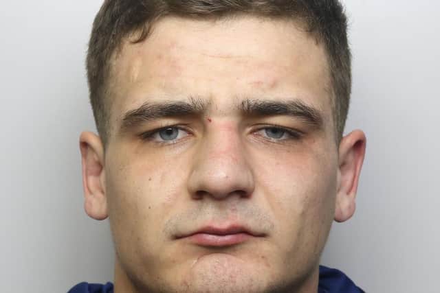 McCauley Ashman was jailed for four years at Leeds Crown Court for attempted robbery.