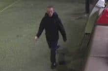 A CCTV image of Craig Griffiths outside the Shell petrol station on Lock Lane in Castleford.