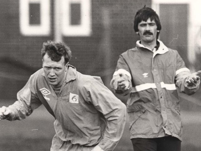 Brendan Ormsby training.