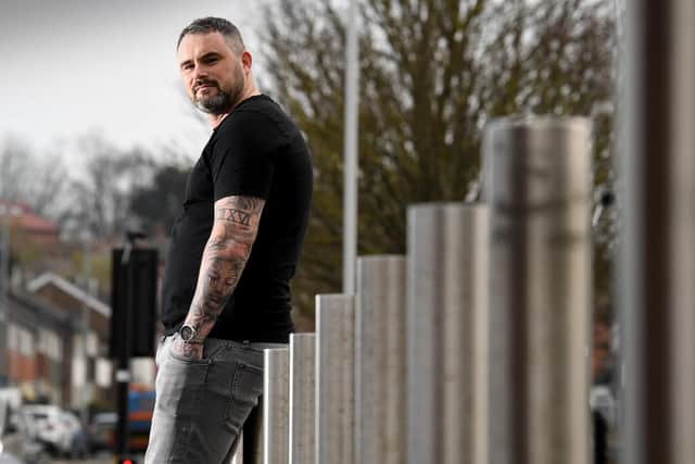 Neil, a plant manager, was told he has cyclothymia, borderline personality disorder and anxiety - conditions he "never knew" about.
Pic: Simon Hulme