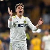 GOOD FORM - Leeds United's record signing Rodrigo has played a big part in their last two victories and sees himself staying at Elland Road as the Jesse Marsch era begins. Pic: Bruce Rollinson