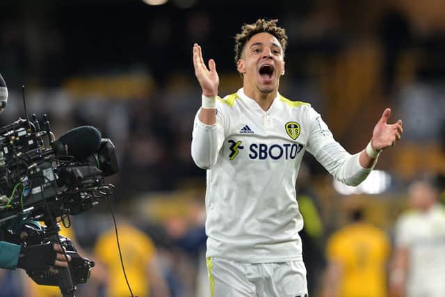 GOOD FORM - Leeds United's record signing Rodrigo has played a big part in their last two victories and sees himself staying at Elland Road as the Jesse Marsch era begins. Pic: Bruce Rollinson