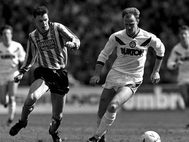 Andy Ritchie goes on a run.