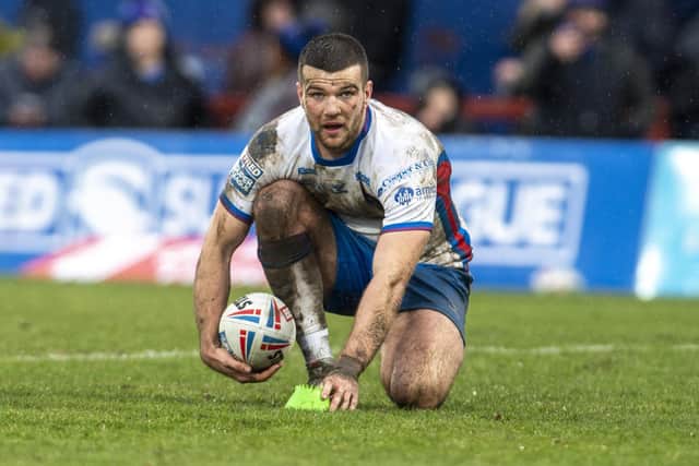 Max Jowitt returns to the Wakefield Trinity squad to face Warrington following a two-match suspension. Picture: Tony Johnson.