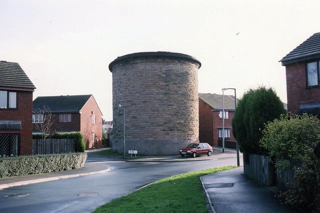 The Morley Tunnel Ventilation Shaft on the Hopewell Farm estate pictured in December 1994.