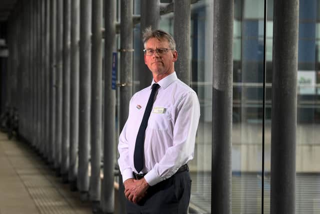 Julian Hartley the Chief Executive of Leeds Hospitals pictured at St James Hospital, Leeds. Picture: Simon Hulme