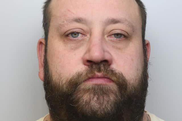 Cowboy builder Adam Priestley was jailed for five and a half years at Leeds Crown Court after pleading to 19 counts of fraud worth almost half a million pounds.