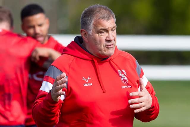 Some Leeds Rhinos fans feel England coach Shaun Wane should be approached about the vacant role at Headingley. Picture: Allan McKenzie/SWpix.com.