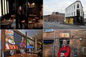 Clockwise from top left: Liz Cottam of HOME, Chef Jono at V&V, Joe McDermott of Bomba and Tharavadu
