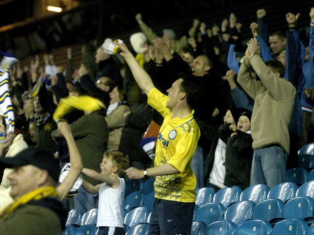 The faithful celebrate the dramatic win.