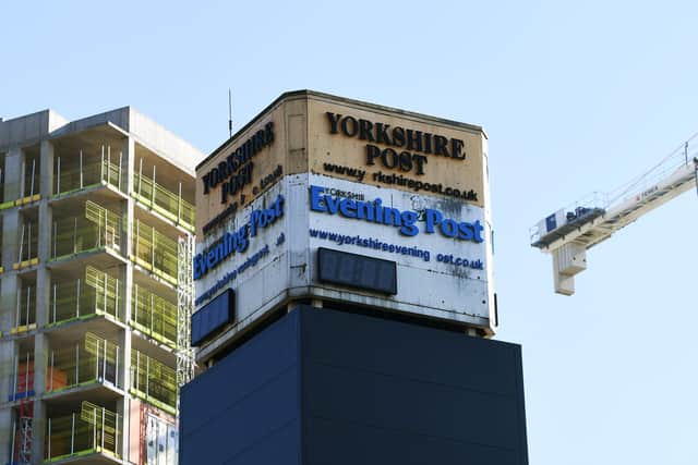 The clock tower could remain standing, but only if developers can make the clock work, the meeting heard.